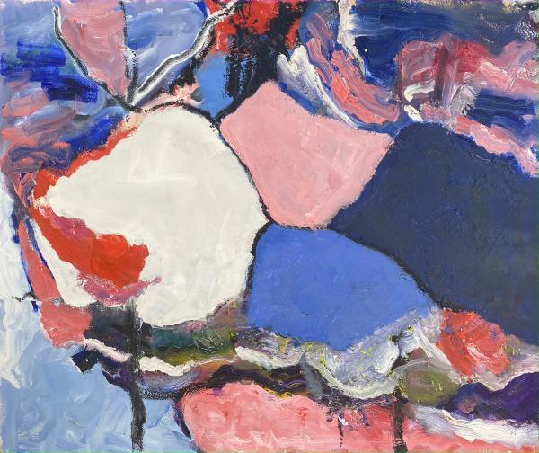 "Abstract #10" Oil on Canvas