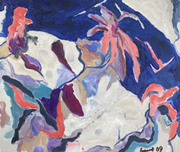 "Abstract #17" Oil on Canvas