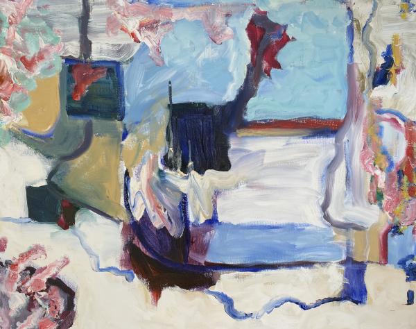 "Abstract #20" Oil on Canvas