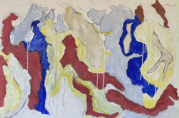 "Abstract #31" Oil on Canvas