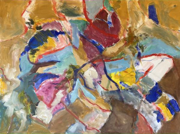 "Abstract #38" Oil on Canvas