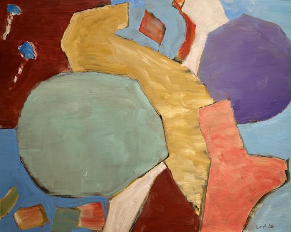 "Abstract #40" Oil on Canvas