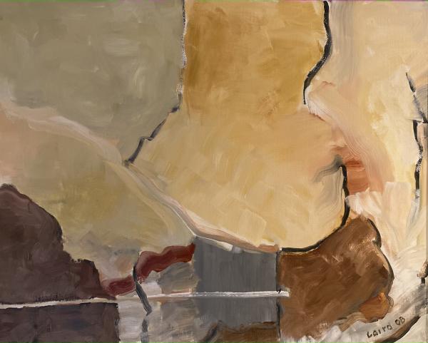 "Abstract #41" Oil on Canvas