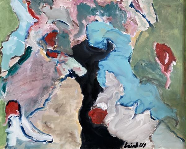 "Abstract #45" Oil on Canvas