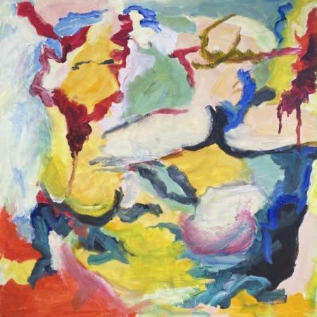 "Abstract #14" Oil on Canvas