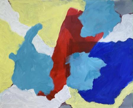 "Abstract #15" Oil on Canvas