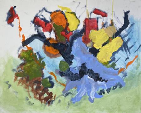 "Abstract #22" Oil on Canvas