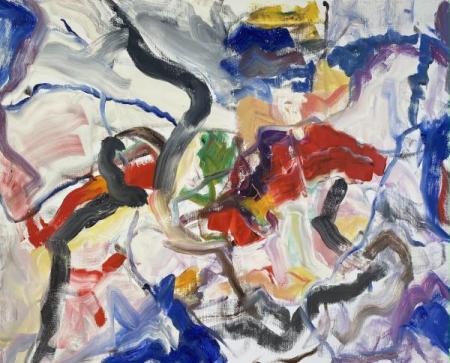 "Abstract #24" Oil on Canvas