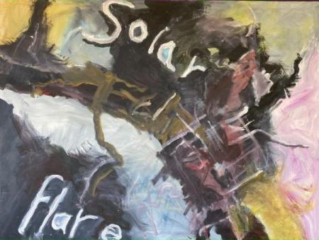 "Abstract #37" Oil on Canvas