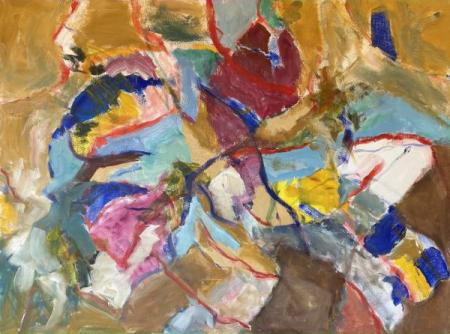 "Abstract #38" Oil on Canvas