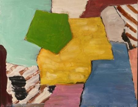 "Abstract #42" Oil on Canvas